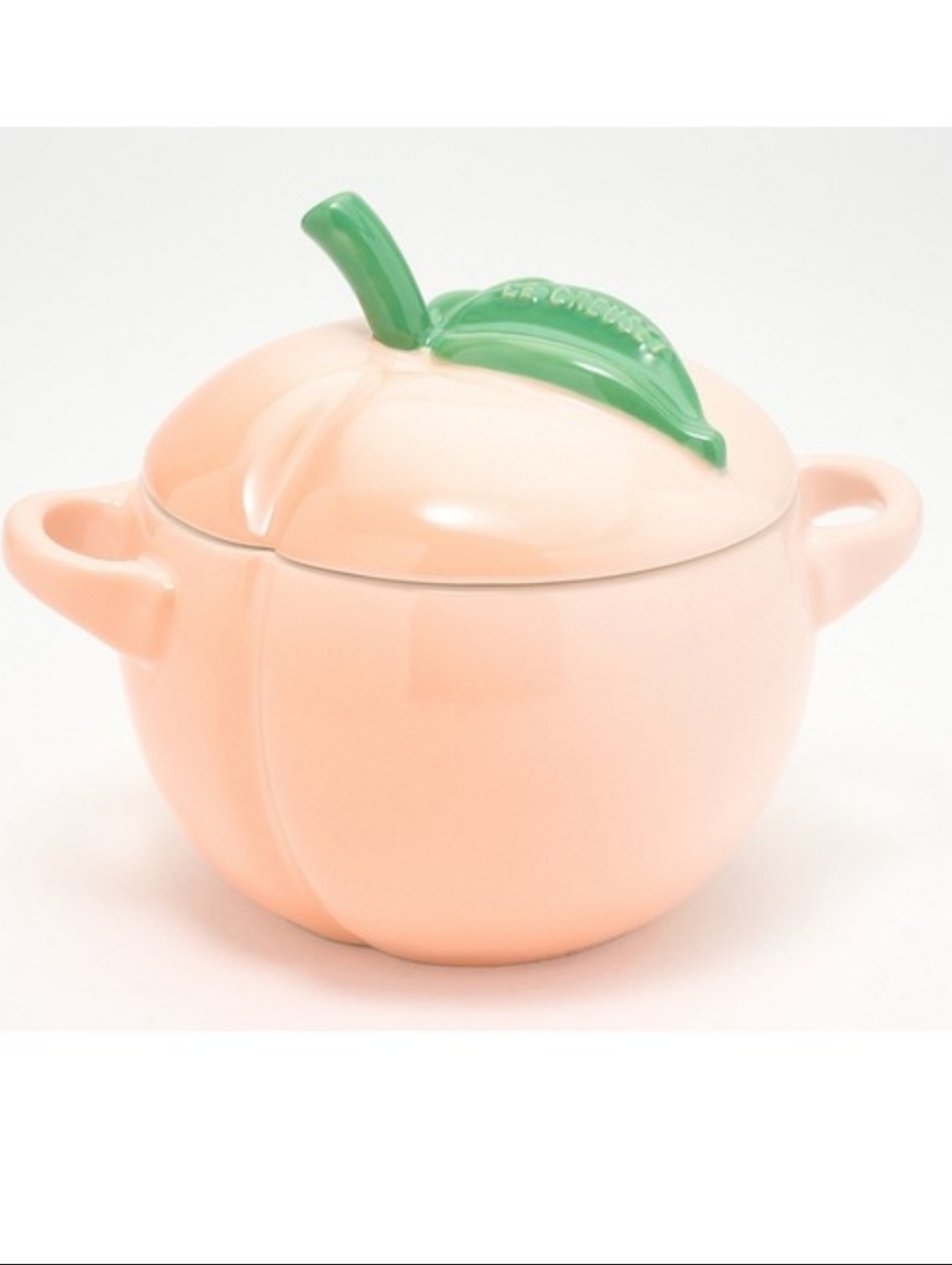New Le Creuset Limited Time Peach Cocotte